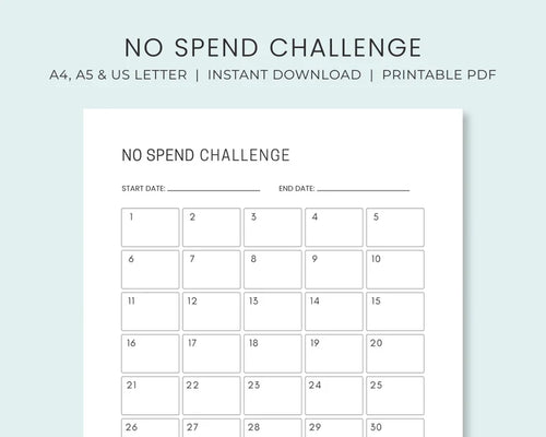 Kein-Ausgaben-Challenge