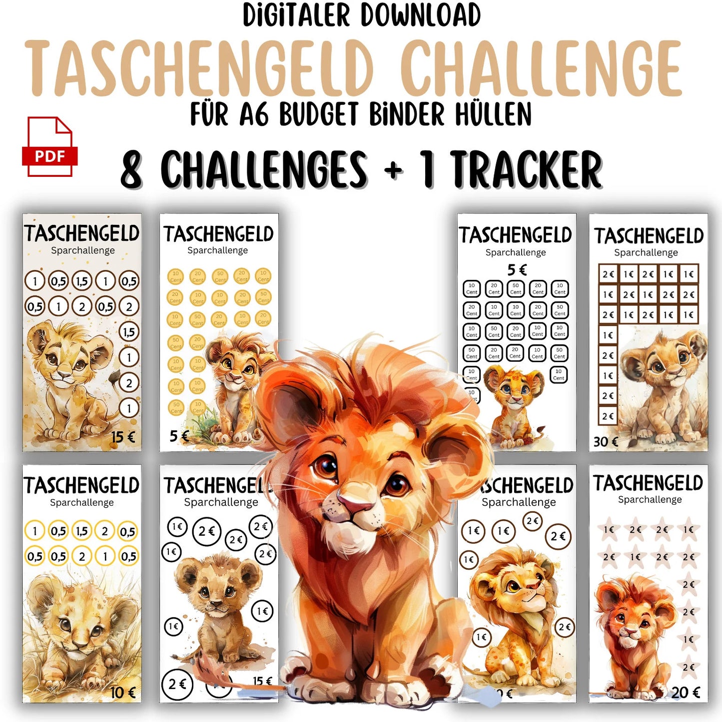 Taschengeld Sparchallenge